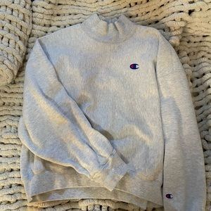 Champion mock neck sweatshirt